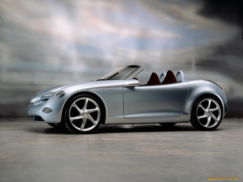 2000, mercedes, benz, vision, sla, concept, 